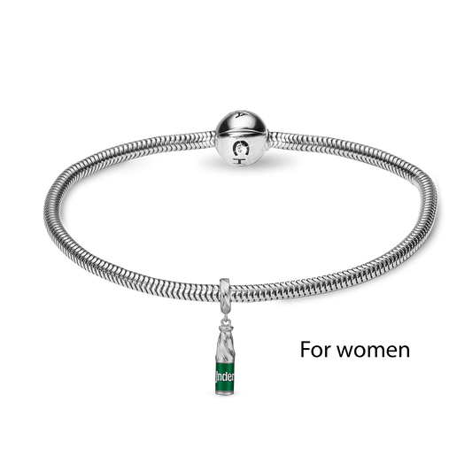 UNDERBERG Silver bracelet silver charm
