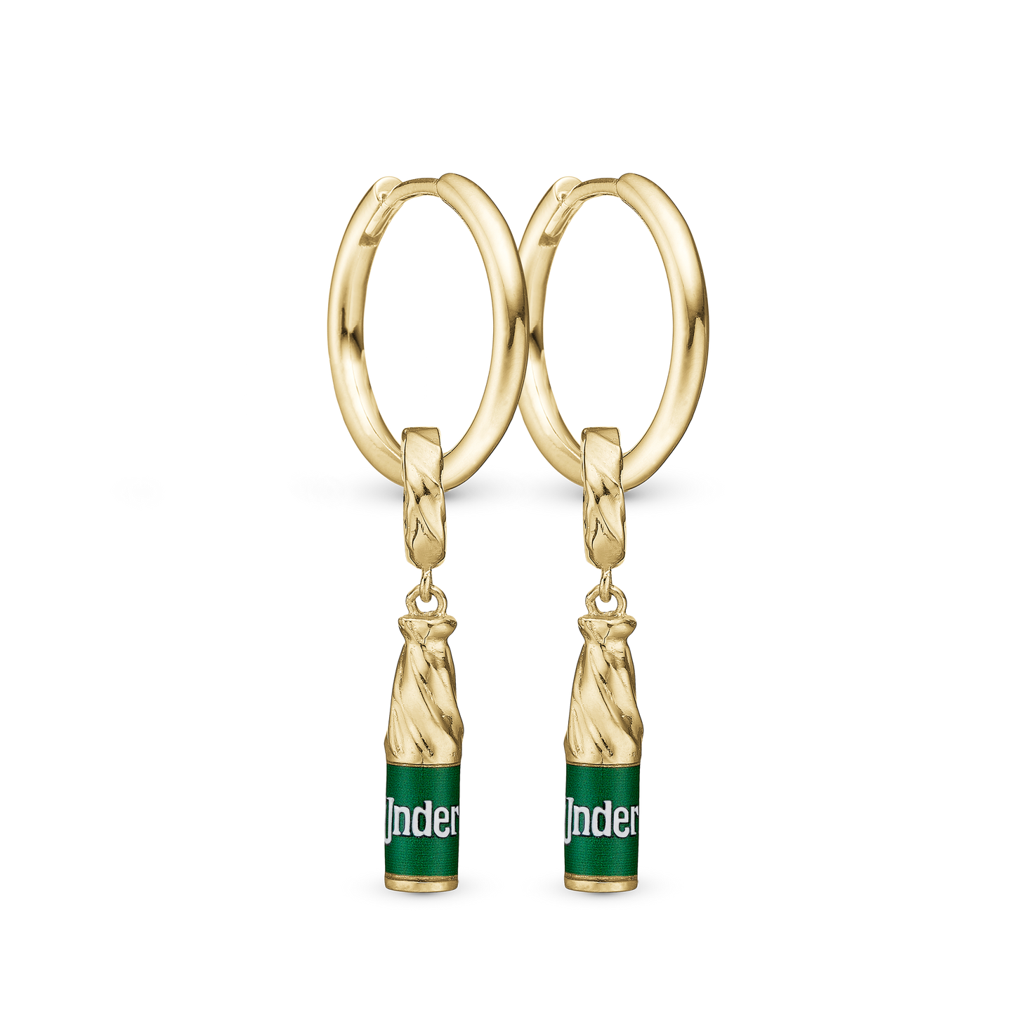 Shiny Creol w Bottle hanger goldpl