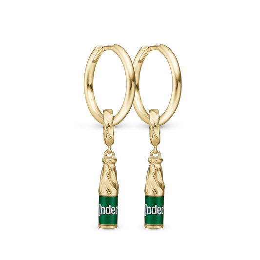 Shiny Creol w Bottle hanger goldpl