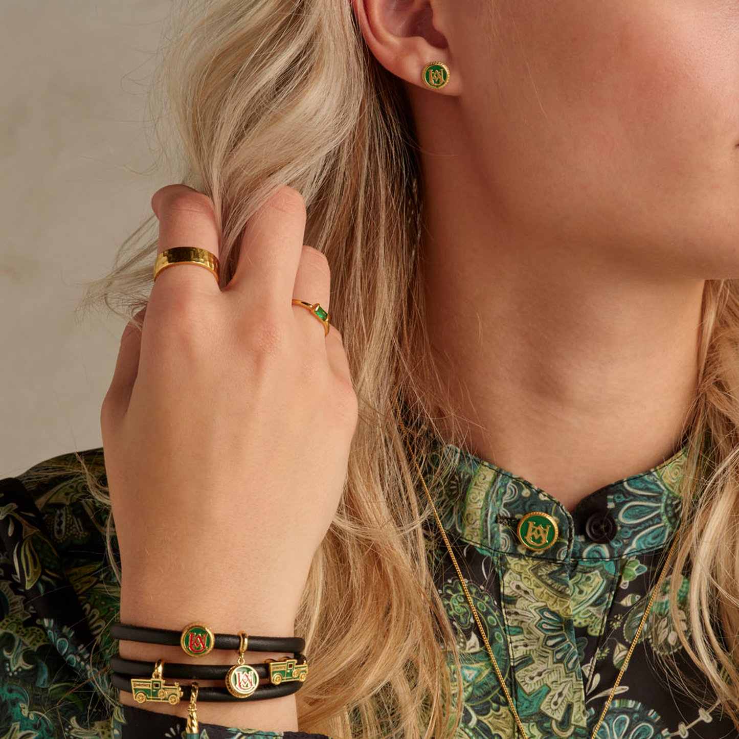 UNDERBERG BOTTLE TOP STUDS